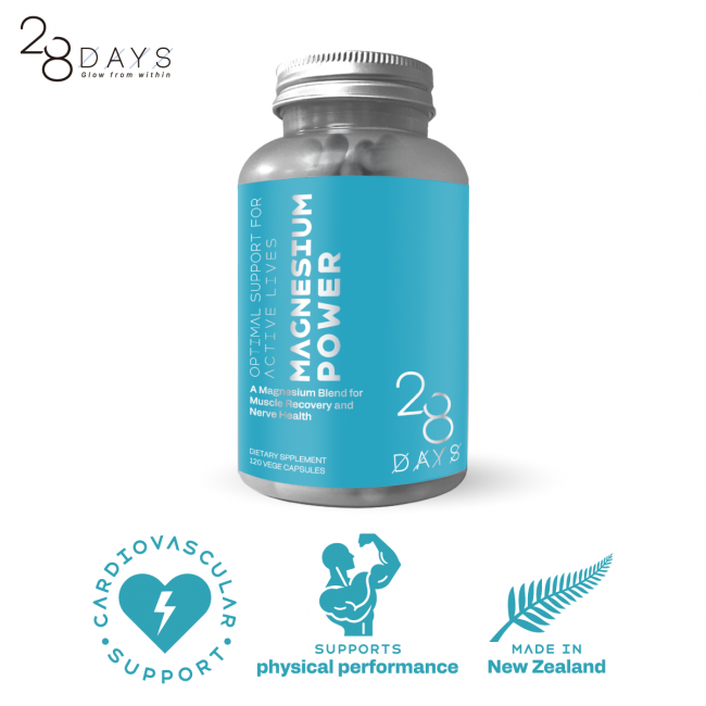 28DAYS 마그네슘 POWER 120 CAPSULES