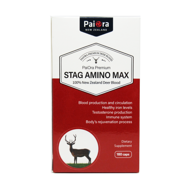 PAIORA PREMIUM STAG AMINO MAX 180CAPS 4개 세트
