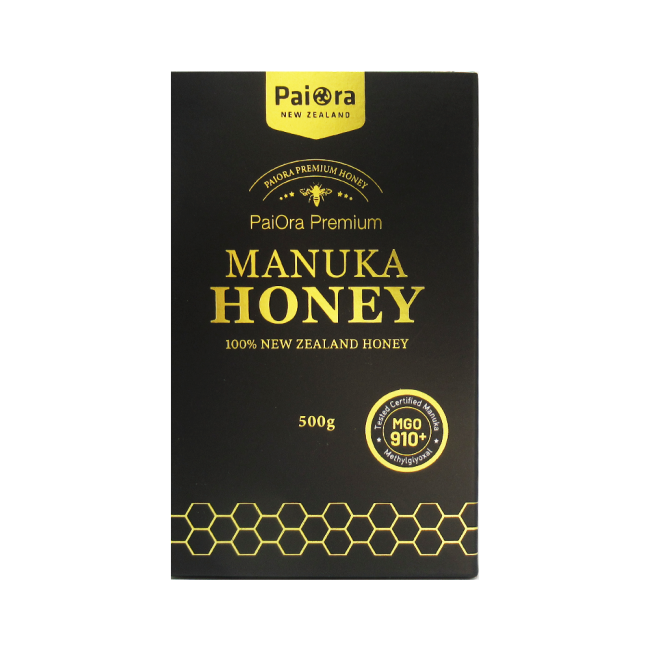 PAIORA PREMIUM 마누카 꿀 MGO 910+ (UMF 21+에 해당) 500G 1개 세트