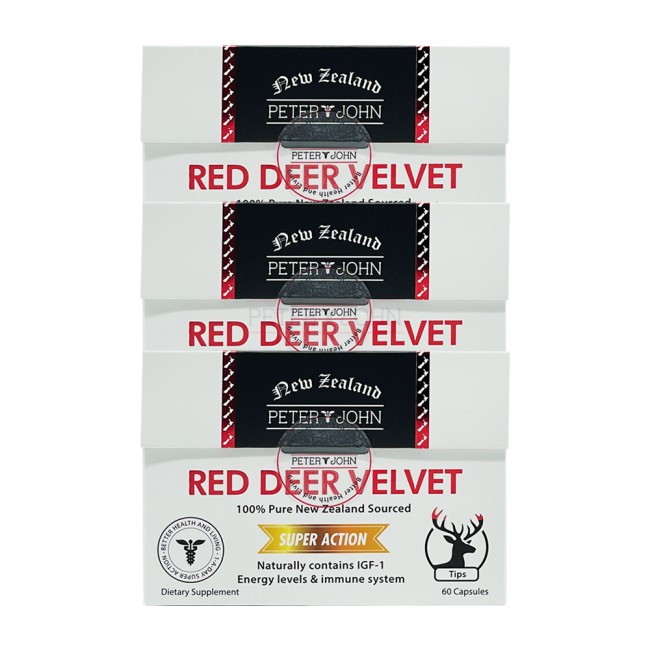 PETER&JOHN RED DEER VELVET 60CAPS 3개 세트