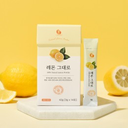 그대로말린 레몬스틱 14포