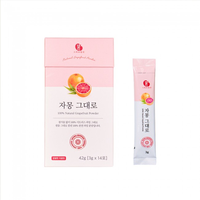 그대로말린 자몽스틱 14포