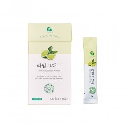 그대로말린 라임스틱 14포