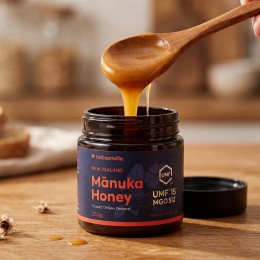 HOBSONVILLE NEW ZEALAND MANUKA HONEY UMF15+ 250G