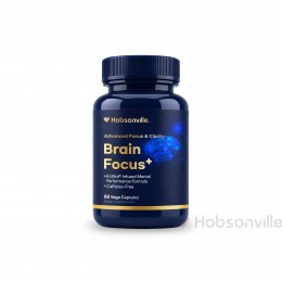 HOBSONVILLE BRAIN FOCUS+ 60 VEGE CAPSULES